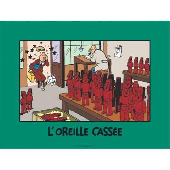 Poster Scène de l'Oreille Cassée